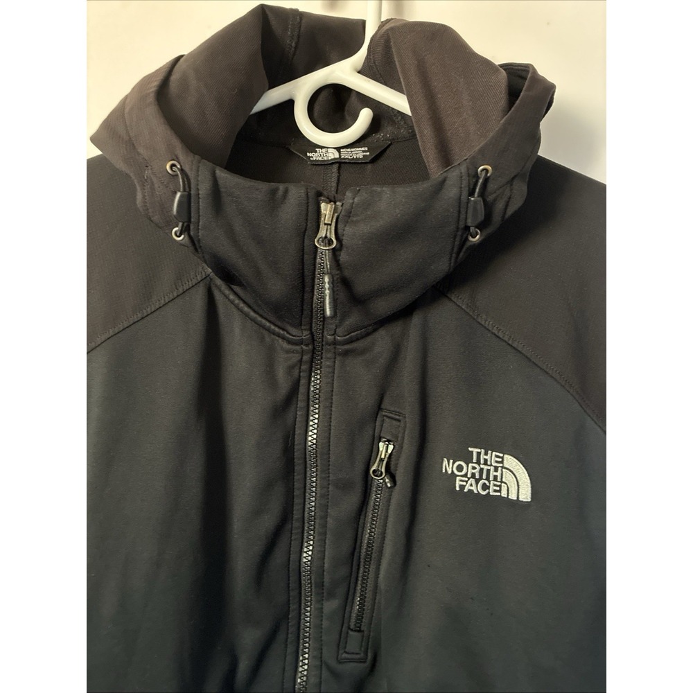 The North Face Men's Soft Shell Fleece Lined Hooded Full Zip Jacket Sz XXL EUC